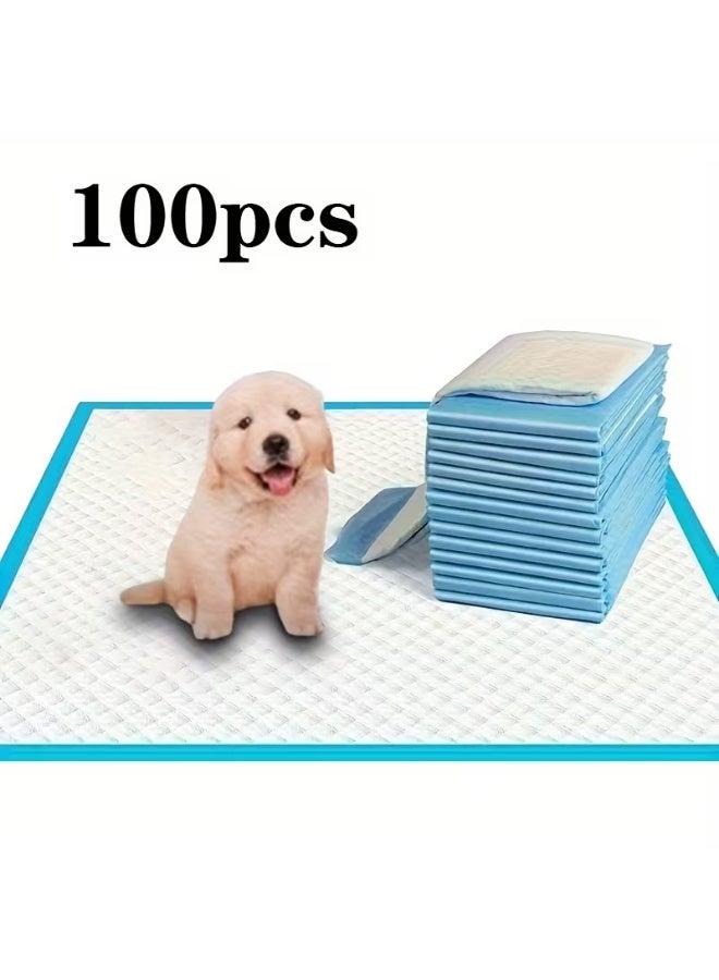 فرش تبول صحية للحيوانات الأليفة – مانعة للتسرب (100 قطعة) - Image 1